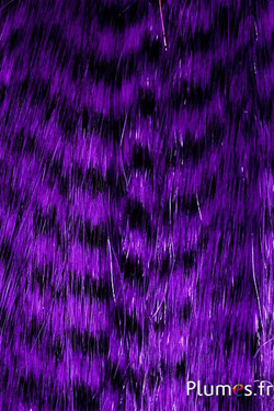 Extensions synthétiques - 40 cm, clip 3 couleurs - violet